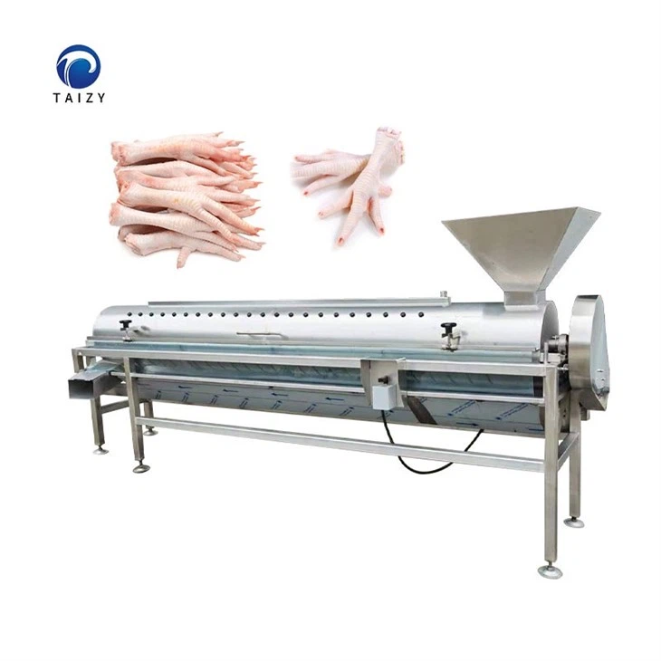 chicken feet peeling machine