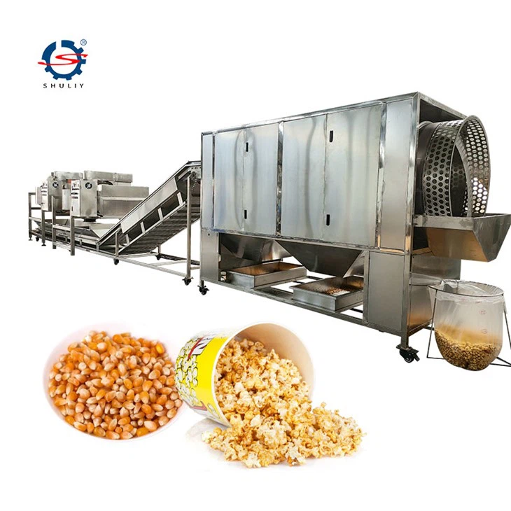 mushroom popcorn production line