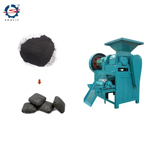 Máquina para fazer briquetes de carvão