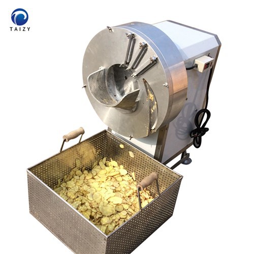 Máquina de corte e fatiamento de gengibre