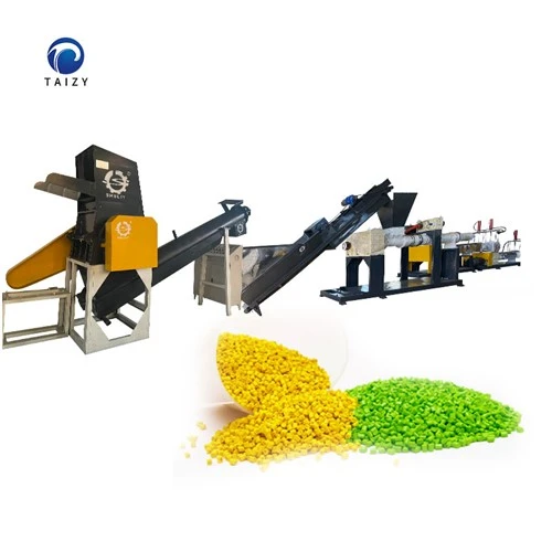 Linha de produção de granulação de plástico