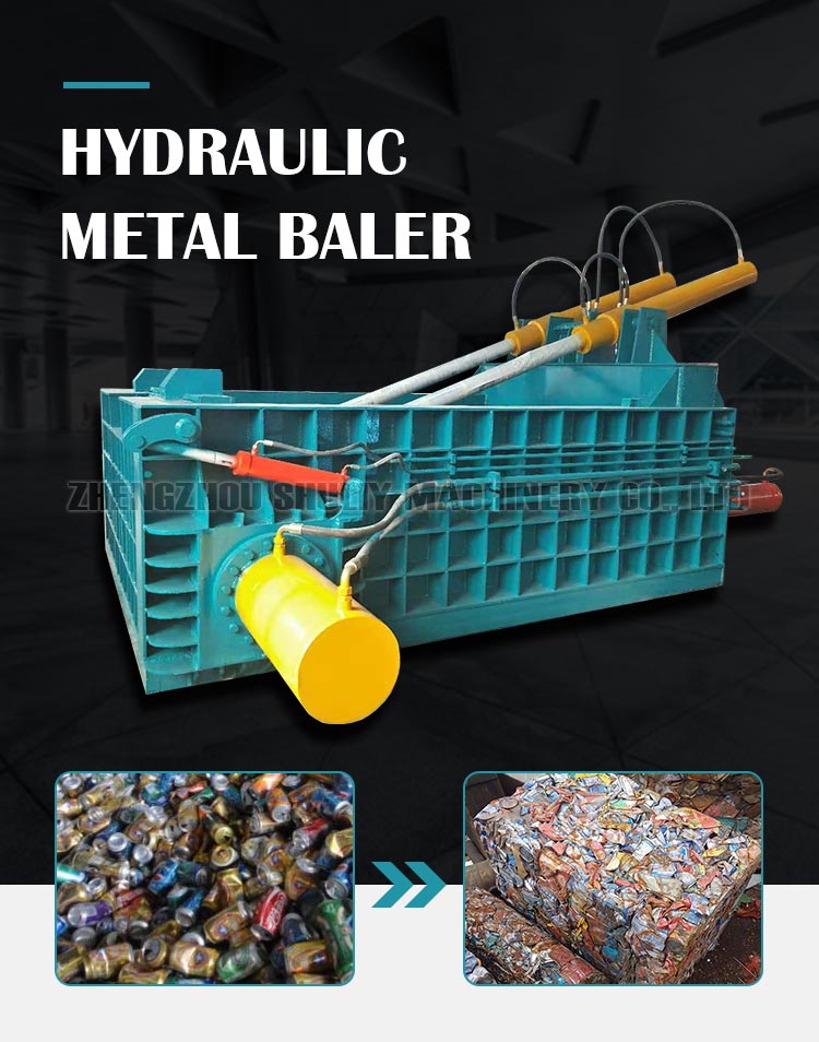 scrap metal baling press machine scrap metal baling press machine