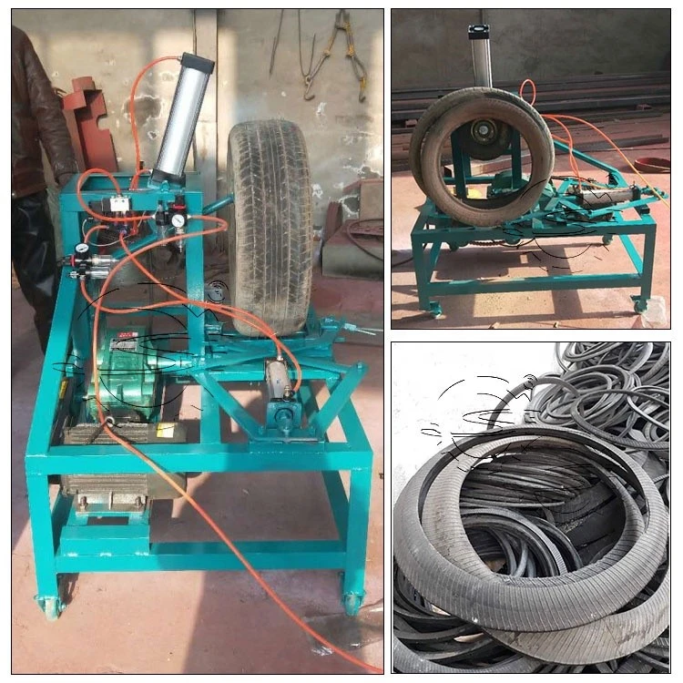 rubber tire cutting machine rubber tire cutting machine