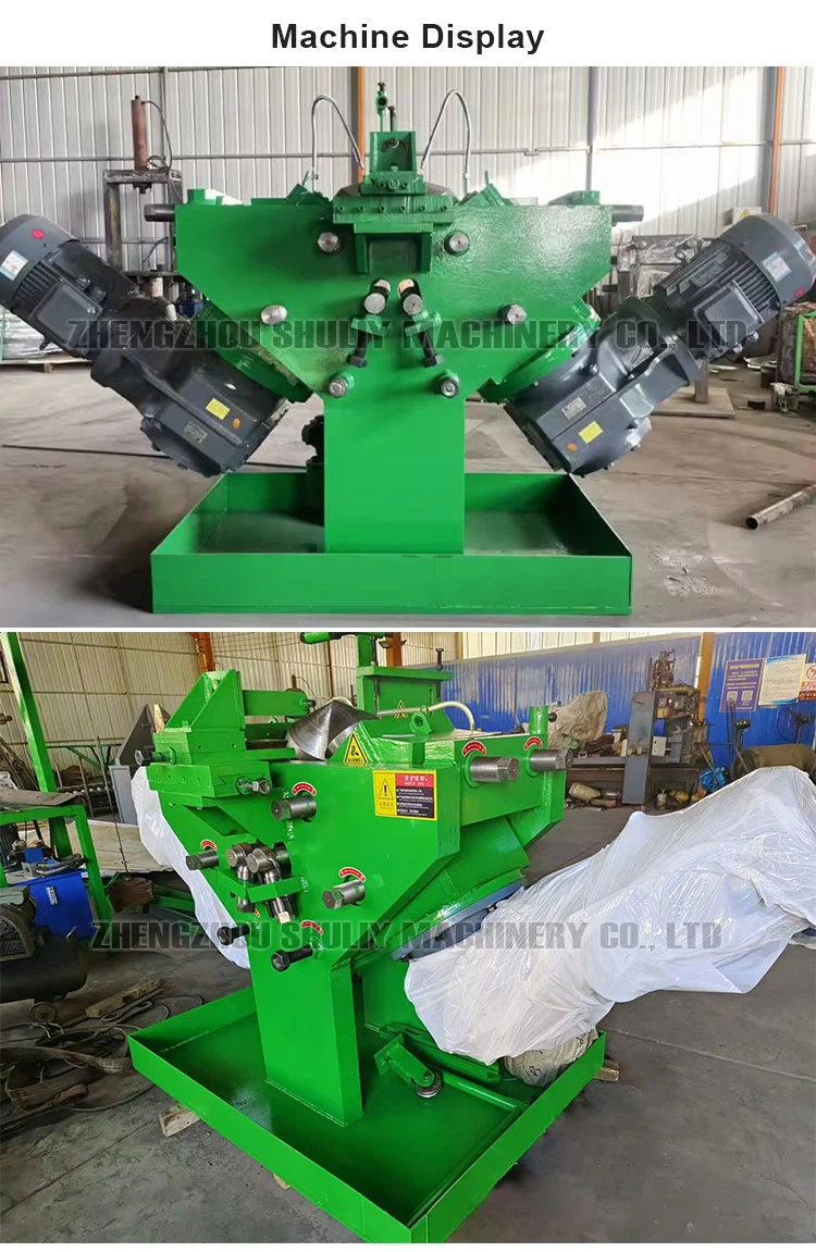 Spiral blade forming machine Spiral blade forming machine