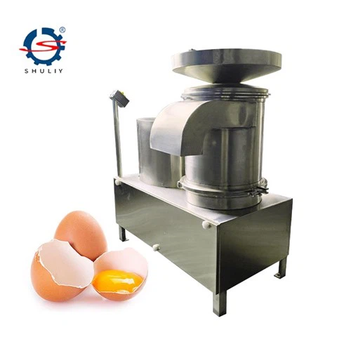 Máquina automática para quebrar ovos