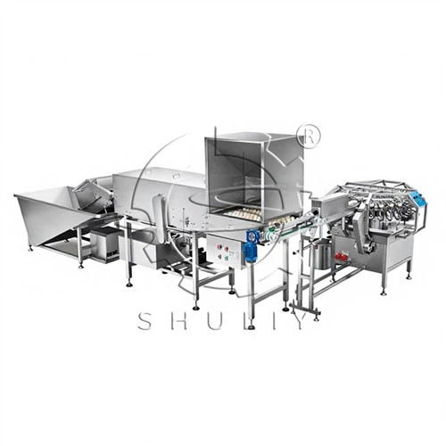 Máquina industrial para quebrar ovos