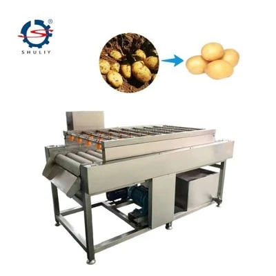 Máquina de escovar batata