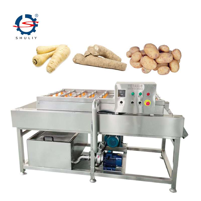 Máquina de limpeza de vegetais